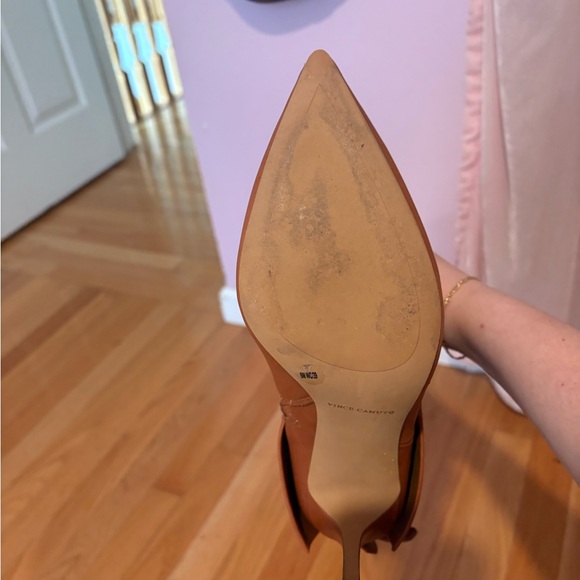 Vince Camuto Brown Heeled Foldover Kammitie Boots - Picture 8 of 15
